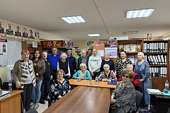 Пожарные провели занятие по пожарной безопасности